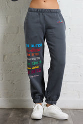 Vintage Havana | Von Dutch Jogger with Multi Print