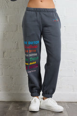 Vintage Havana | Von Dutch Jogger with Multi Print