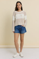 Vintage Havana | Embroidered Beach Sweater