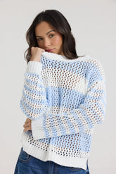 Vintage Havana | Open Knit Sweater
