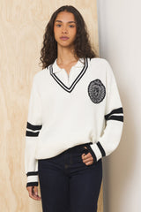 Vintage Havana | Polo Quarter Zip Sweater