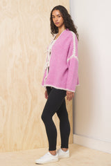Vintage Havana | Tie Front Cardigan