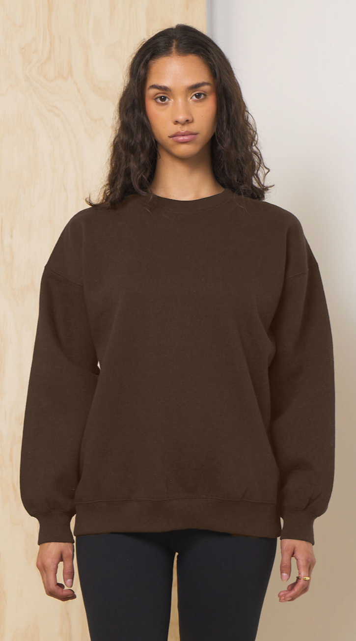 Vintage Havana | Chocolate Proweave Crewneck
