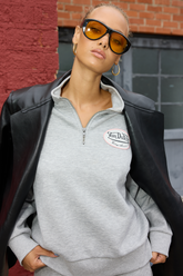 Vintage Havana | Von Dutch Quarter Zip with Print