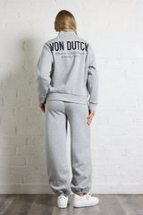 Vintage Havana | Von Dutch Quarter Zip with Print