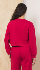 Vintage Havana | Fleece Crewneck w/ Star Applique