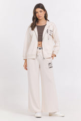 Vintage Havana | Suede Terry Zip Up