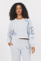 Vintage Havana | Printed Rib Crew