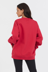 Vintage Havana | Red Proweave Crewneck
