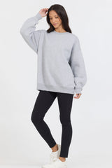 Vintage Havana | Heather Grey Proweave Crewneck Sweatshirt
