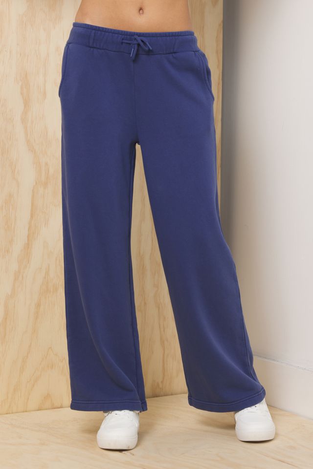 Vintage Havana | Garment Dye Wide Leg Pant
