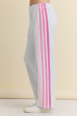 Vintage Havana | Wide Leg Pant with Twill Tape Stripe