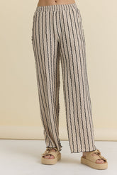 Vintage Havana | Novelty Knit Wide Leg Pants