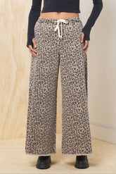 Vintage Havana | Stretch Denim Wide Leg Pant