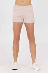Vintage Havana | Knit Shorts w/ Whipstitch