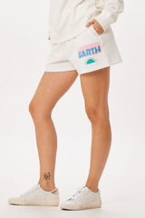 Vintage Havana | White St. Barth Jet Setter Surf Wash Shorts