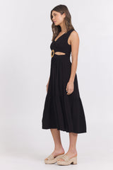 Vintage Havana | Linen Maxi Dress