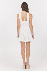 Vintage Havana | Linen Dress w/ Wooden O Ring