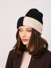 Vintage Havana | SEAM PATTERN BEANIE - BLACK
