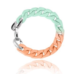 Vintage Havana | DOUBLE DIP BRACELET MINT/PEACH