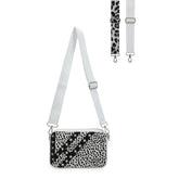 Vintage Havana | JOYCE BAG - WHITE CHEETAH