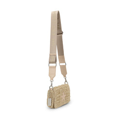 Vintage Havana | Ibiza Cream Rafia Bag