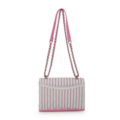 Vintage Havana | OLIVIA BAG-WHITE PINK