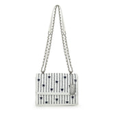 Vintage Havana | OLIVIA BAG- WHITE/ BLUE