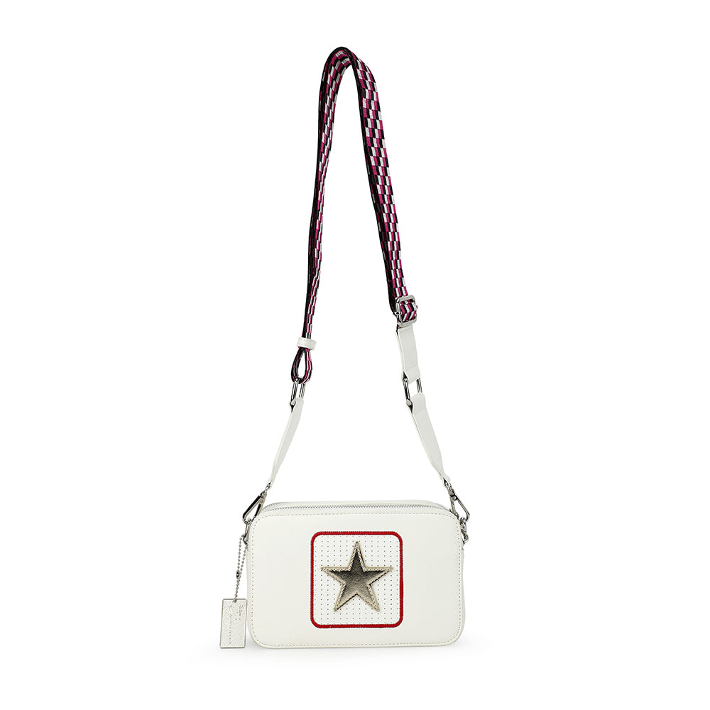 Vintage Havana | LEGEND BAG - WHITE/ GOLD