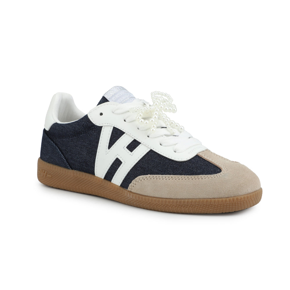 Vintage Havana | NADIA - DENIM WHITE TAUPE