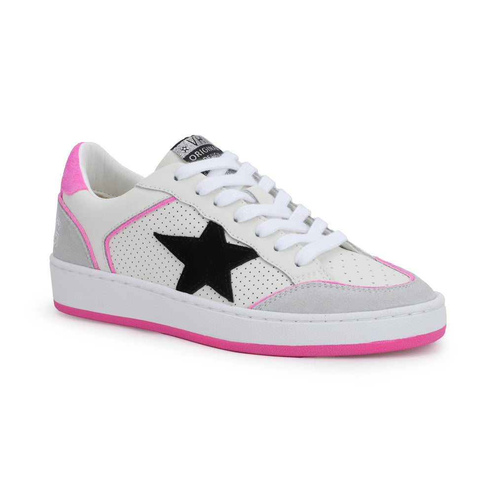 Vintage Havana | DELMA - WHITE FUSCHIA MULTI
