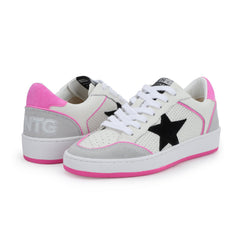 Vintage Havana | DELMA - WHITE FUSCHIA MULTI