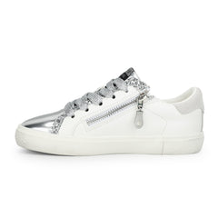 Vintage Havana | KIDS LEXA - WHITE SILVER PERF MULTI