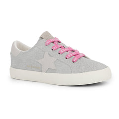 Vintage Havana | KIDS HENRIETTE - SILVER CHECKERED MULTI