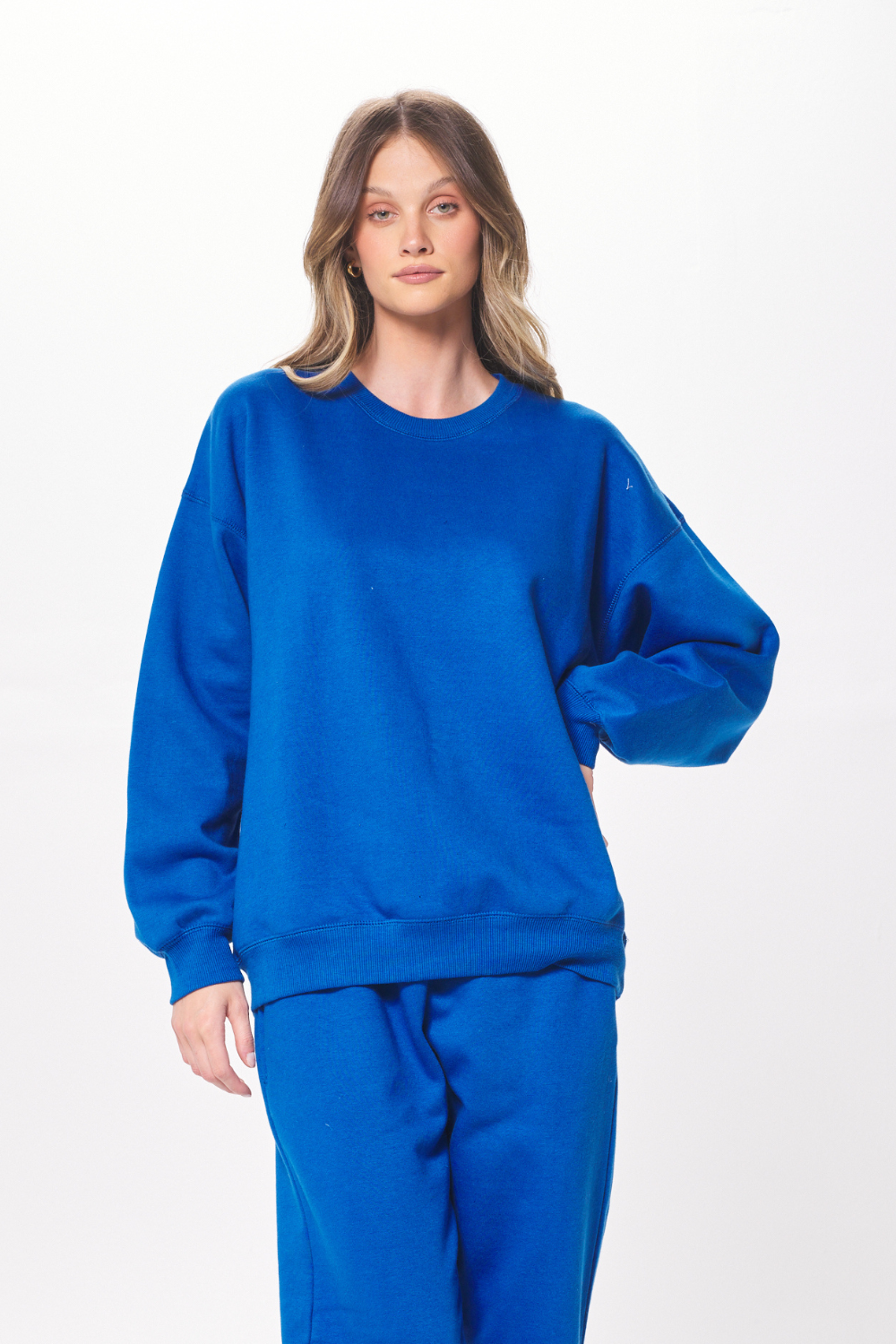 Vintage Havana | Vivid Blue Proweave Crewneck Sweatshirt