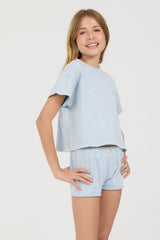 Vintage Havana | Kids Washed Raw Boxy Tee