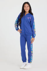 Vintage Havana | Kids Navy Jogger w/Crochet