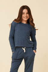 Vintage Havana | Distressed Neckline Crewneck