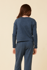 Vintage Havana | Distressed Neckline Crewneck