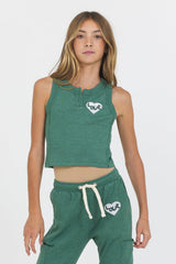Vintage Havana | Hunter Green "Love" 2-Piece Set