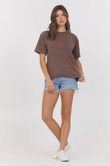 Vintage Havana | Washed Graphic Tee Out Of Office