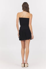 Vintage Havana | Black Knitted Tube Top