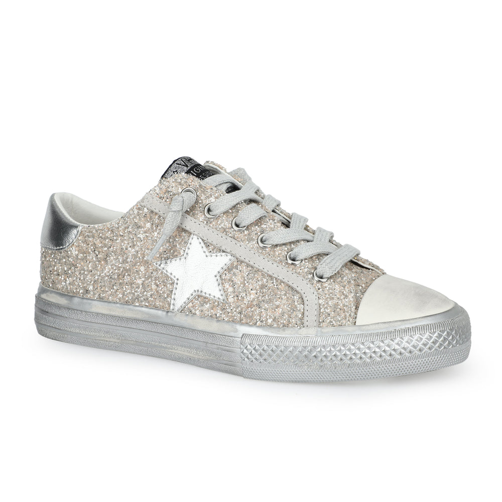 Vintage Havana | ALIVE - CHUNKY GLITTER SILVER