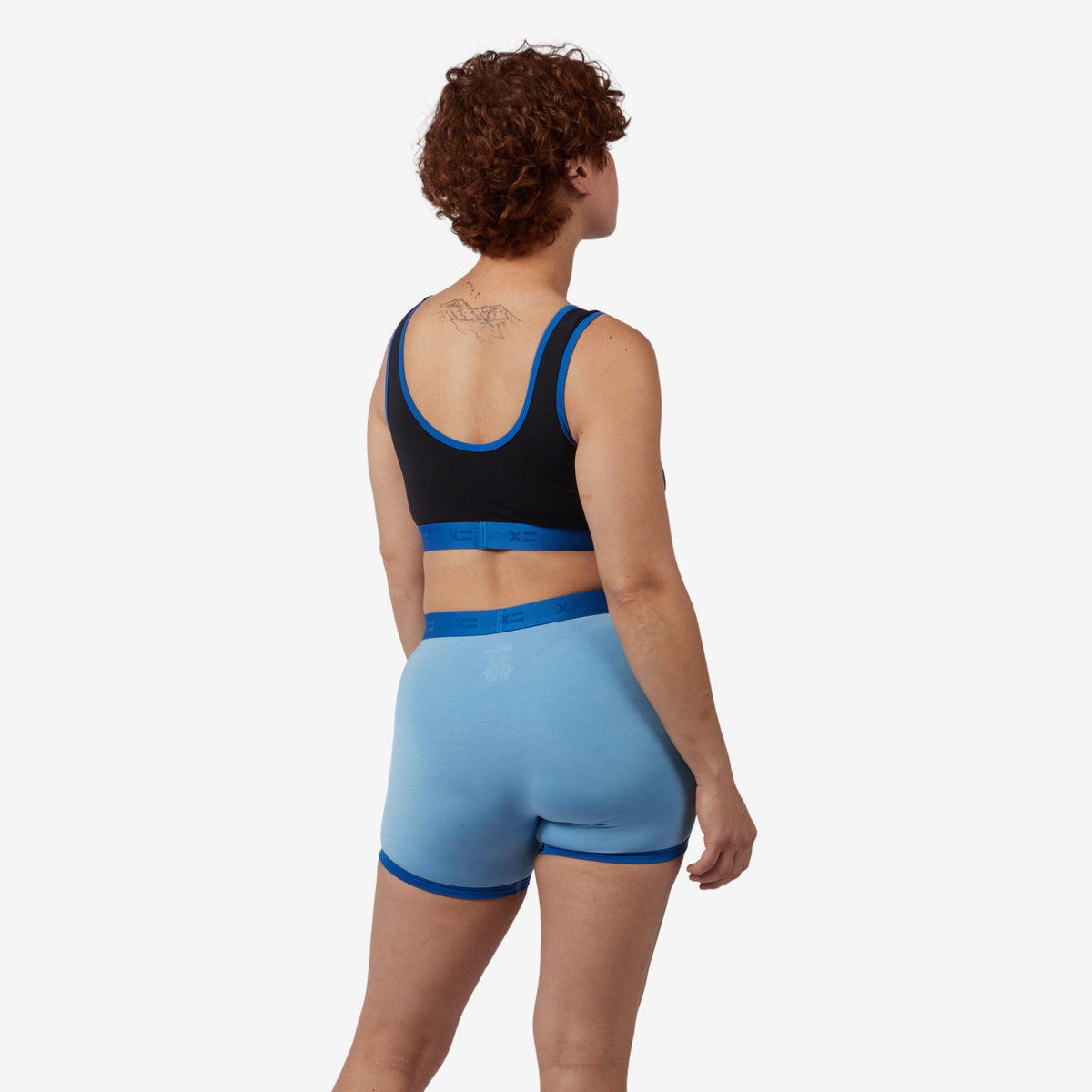 TomboyX 4.5" Trunks - TENCEL Modal Too Blue