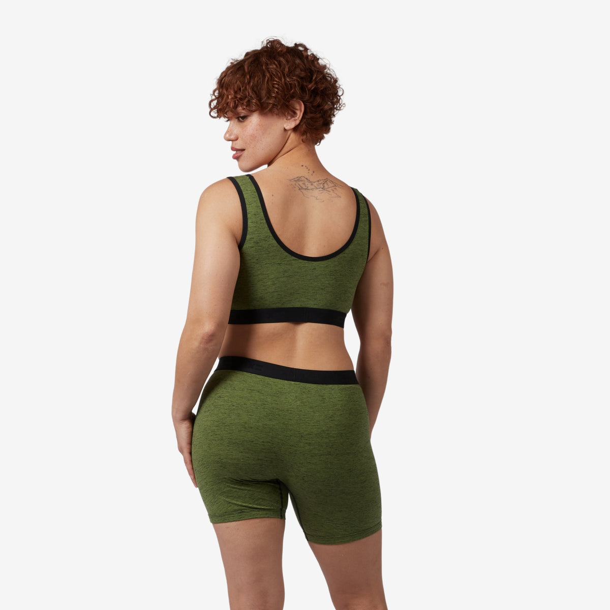 TomboyX 6" Fly Boxer Briefs - Forest Heather