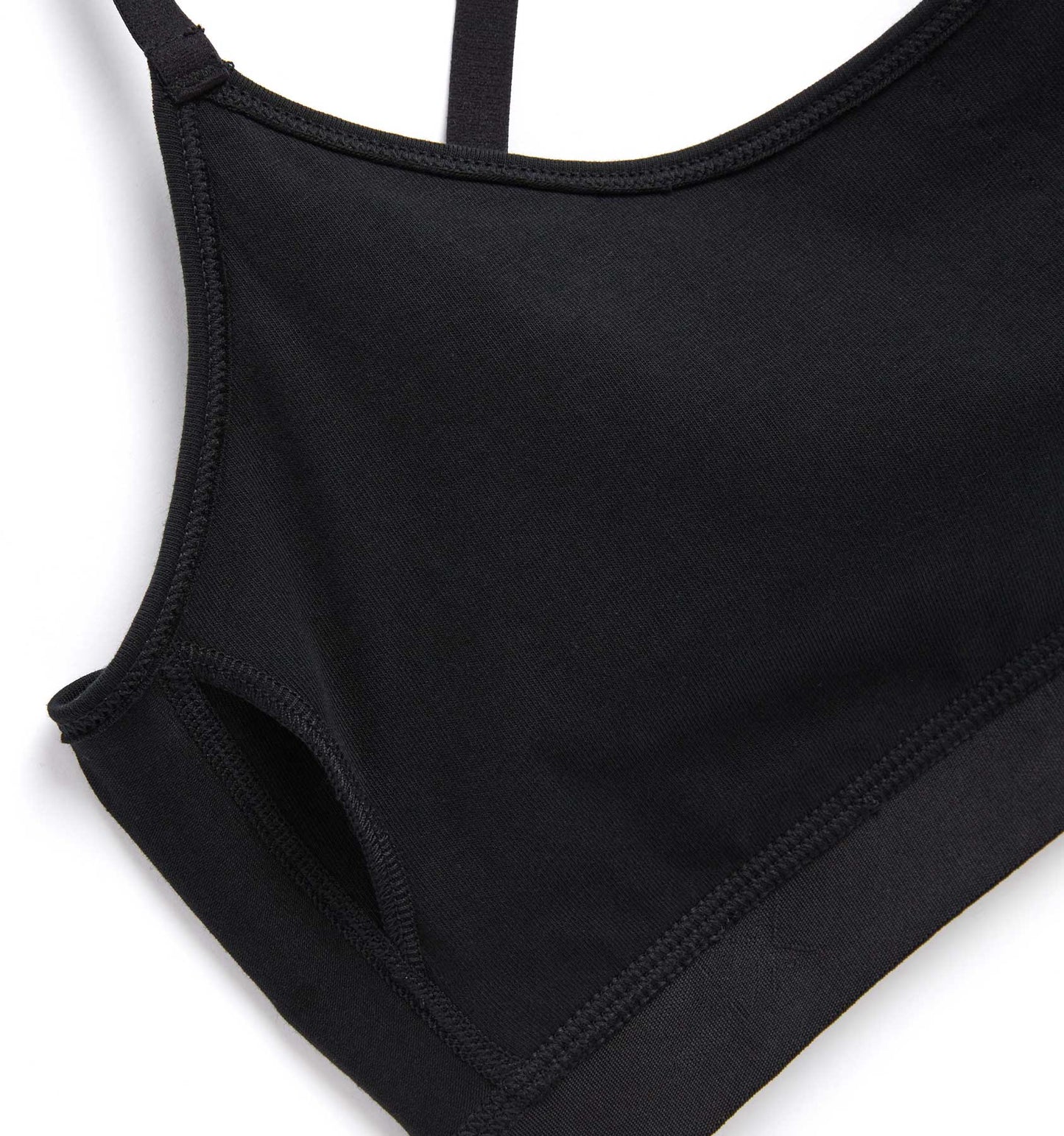 TomboyX Low Cut Soft Bra - X= Black