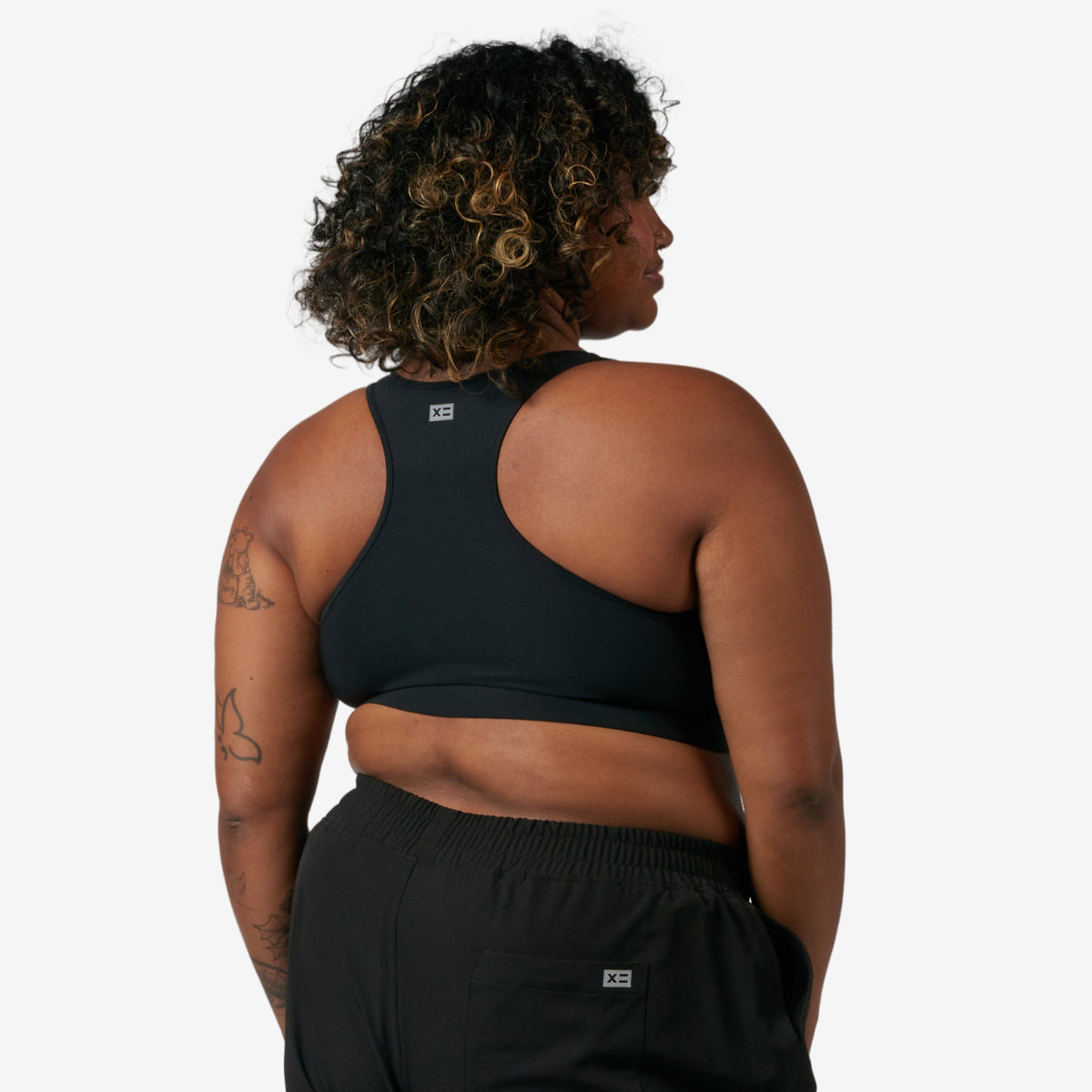 TomboyX Swim Racerback Zip Compression Top - Jelly Magic