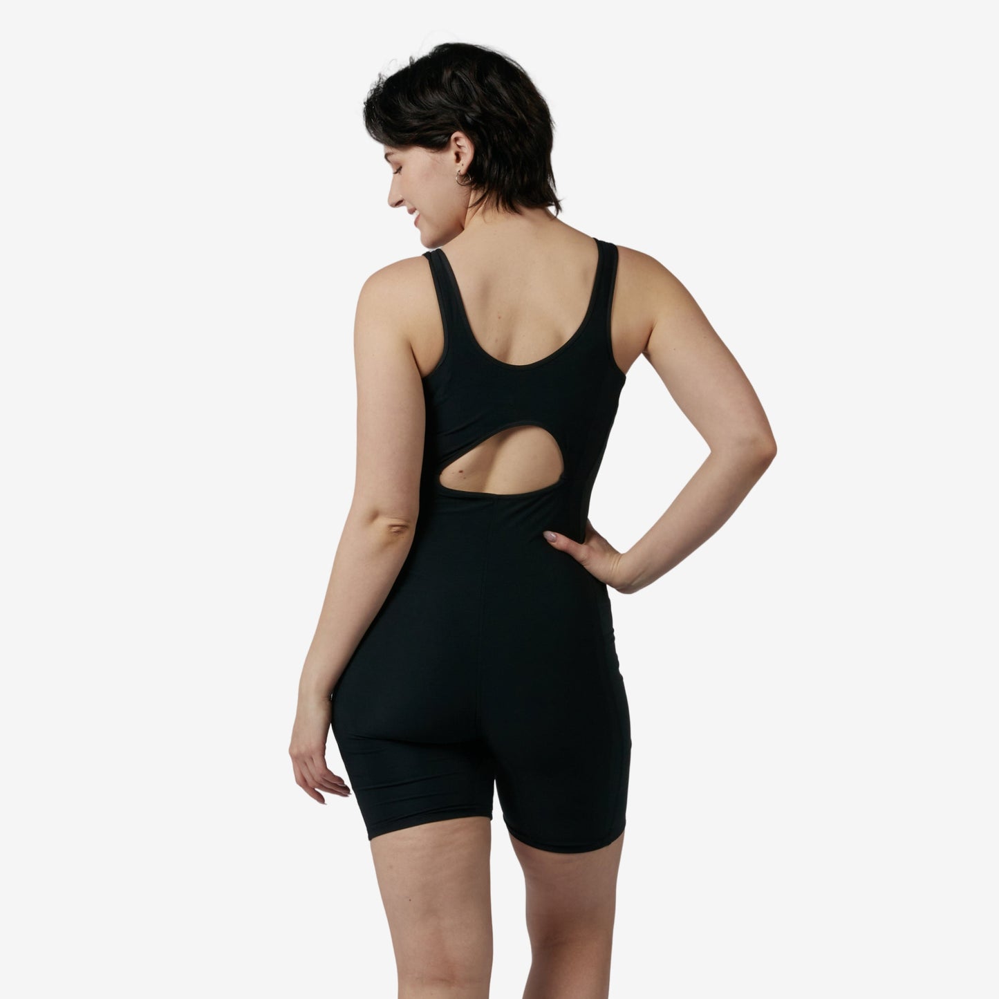 TomboyX Swim 6" Racerback Unisuit - Jelly Magic