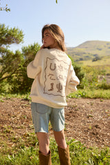 Vintage Havana | Ultra Fleece Crew with Embroidery