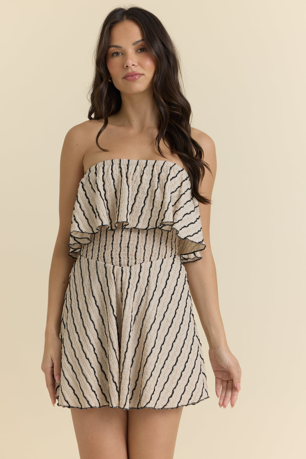 Vintage Havana | Novelty Knit Skort Dress